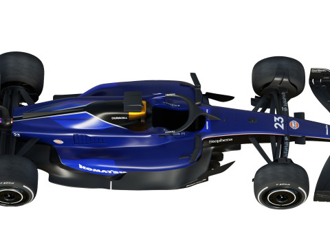 F1 Williams FW46 2024 3D Модель