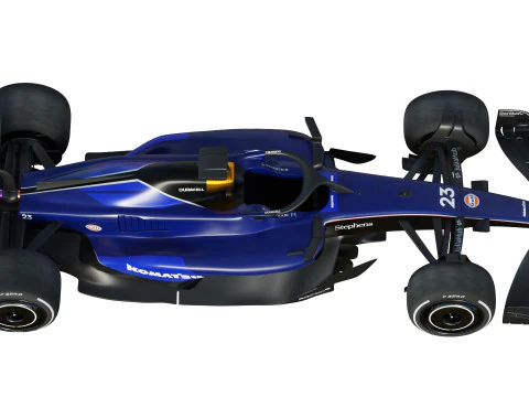 F1 Williams FW46 2024 3D Model
