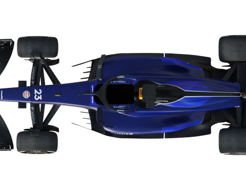 F1 Williams FW46 2024 3D Model