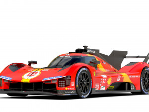 Scuderia 499P 3D Model