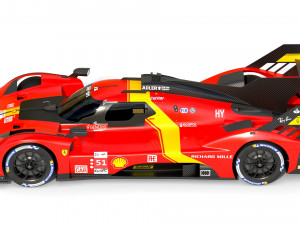 Scuderia 499P 3D Model