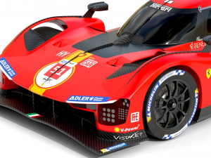 Scuderia 499P 3D Model