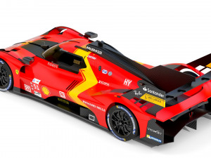 Scuderia 499P 3D Model