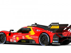 Scuderia 499P 3D Model