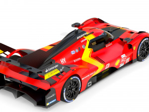 Scuderia 499P 3D Model