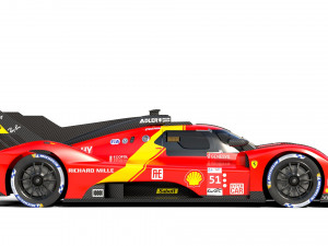 Scuderia 499P 3D Model