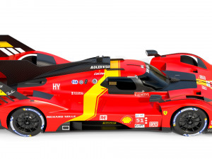 Scuderia 499P 3D Model