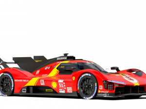 Scuderia 499P 3D Model