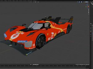 Scuderia 499P 3D Model