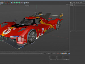 Scuderia 499P 3D Model
