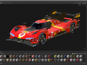 Scuderia 499P 3D Model