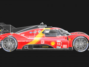Scuderia 499P 3D Model
