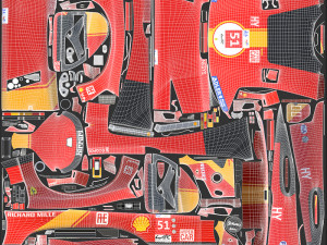 Scuderia 499P 3D Model