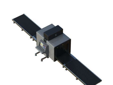 Airport Security X-ray Conveyer 3D Модель