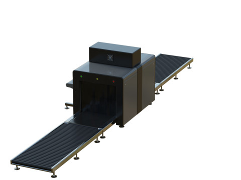 Airport Security X-ray Conveyer 3D Модель