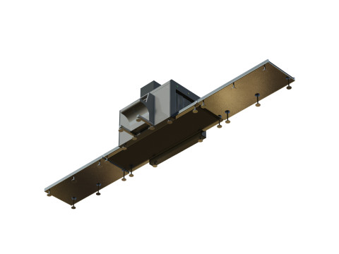 Airport Security X-ray Conveyer 3D Модель