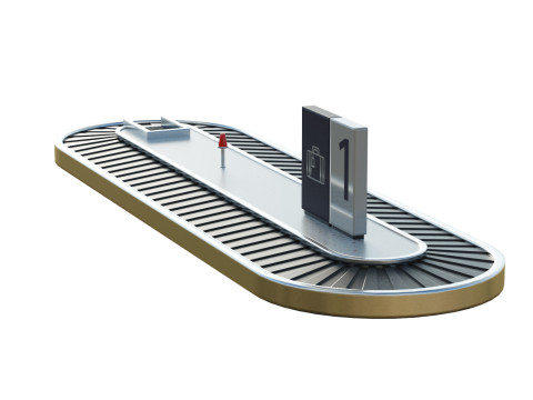 Baggage Carousel 3D Model