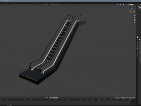 Escalator 3D 모델