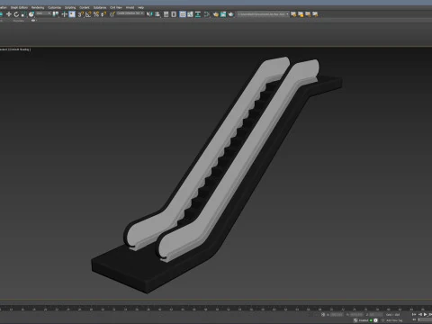 Scala mobile Modello 3D