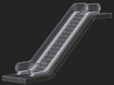 Escalator 3D 모델