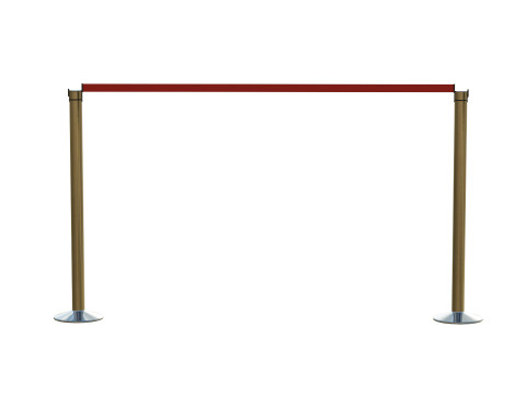 Airport Crowd Barrier 3Dモデル