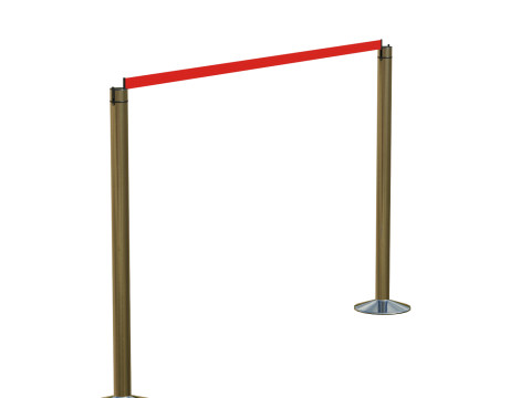 Airport Crowd Barrier 3Dモデル