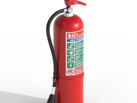 Extinguisher 3D Model