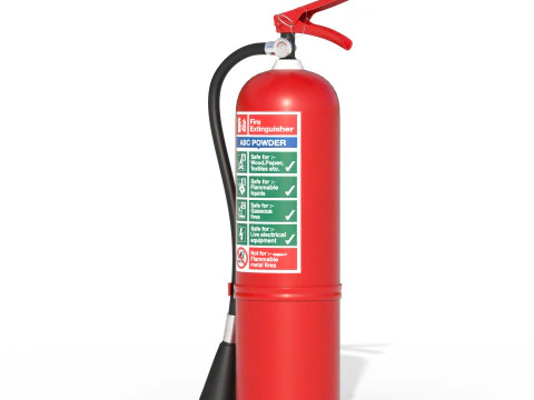Extinguisher 3D Model