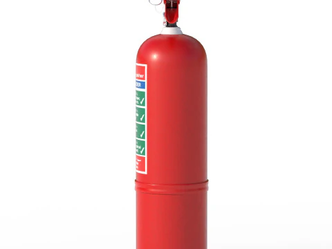 Extinguisher 3D Model