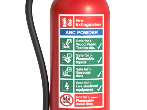 Extinguisher 3D Model