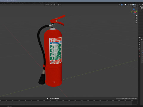 Extinguisher Modello 3D