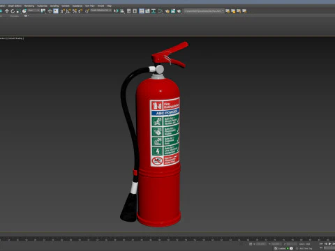 Extinguisher 3D Model