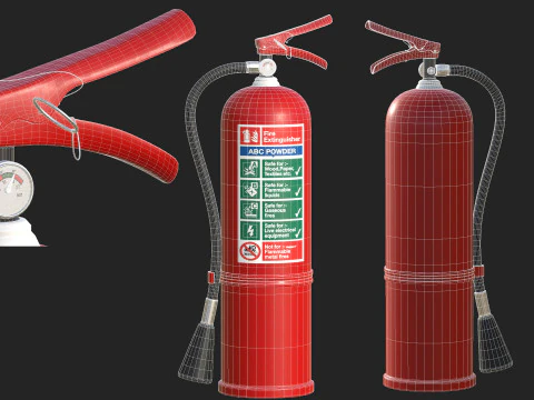 Extinguisher 3D Model