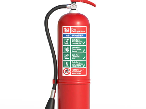 Extinguisher 3D Model