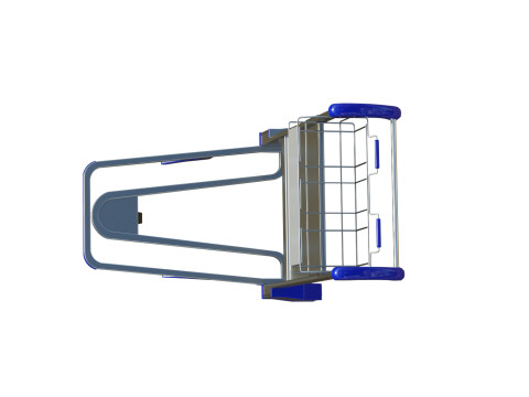 Luggage Trolley 3D Model