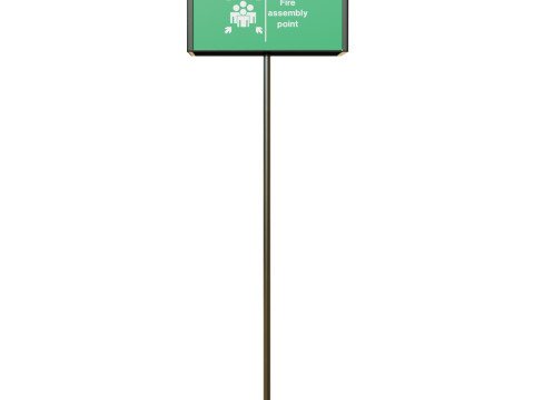 Meeting Point Sign 3D Модель