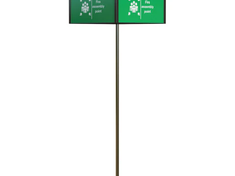 Placa de ponto de encontro Modelo 3D