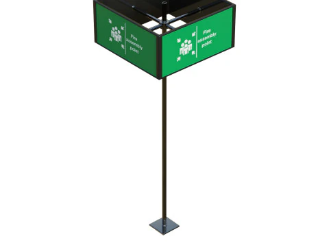 Placa de ponto de encontro Modelo 3D