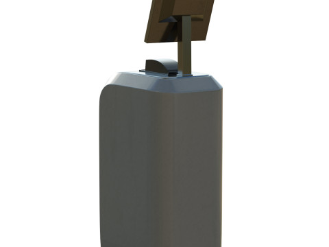 Self-checkin Kiosk Modelo 3D