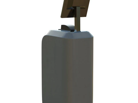 Self-checkin Kiosk 3D Model