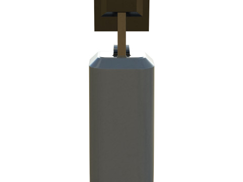 Self-checkin Kiosk Modelo 3D