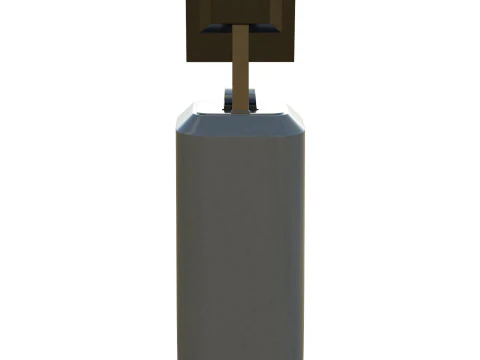 Self-checkin Kiosk 3D Model
