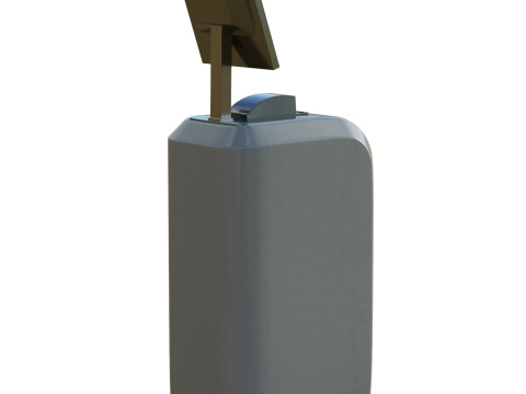 Self-checkin Kiosk Modelo 3D