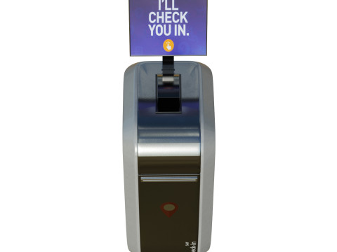 Self-checkin Kiosk Modelo 3D
