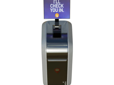 Self-checkin Kiosk 3D Model