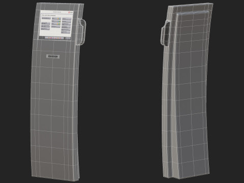 Ticket Machine Model 3D
