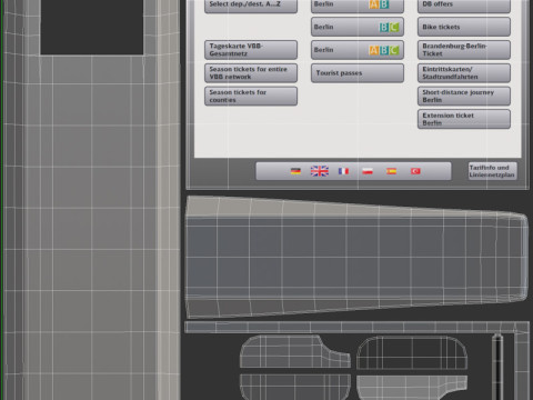 Ticket Machine Model 3D