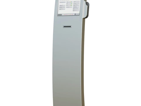 Automat biletowy Model 3D