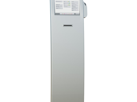 Ticket Machine Model 3D