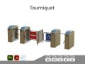 Turnstile Low-poly 3D Model